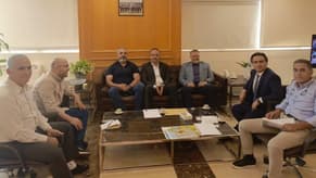 Hamieh broaches district developmental affairs with MP Fayyad